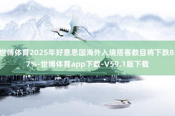 世博体育2025年好意思国海外入境搭客数目将下跌8.7%-世博体育app下载-V59.1版下载